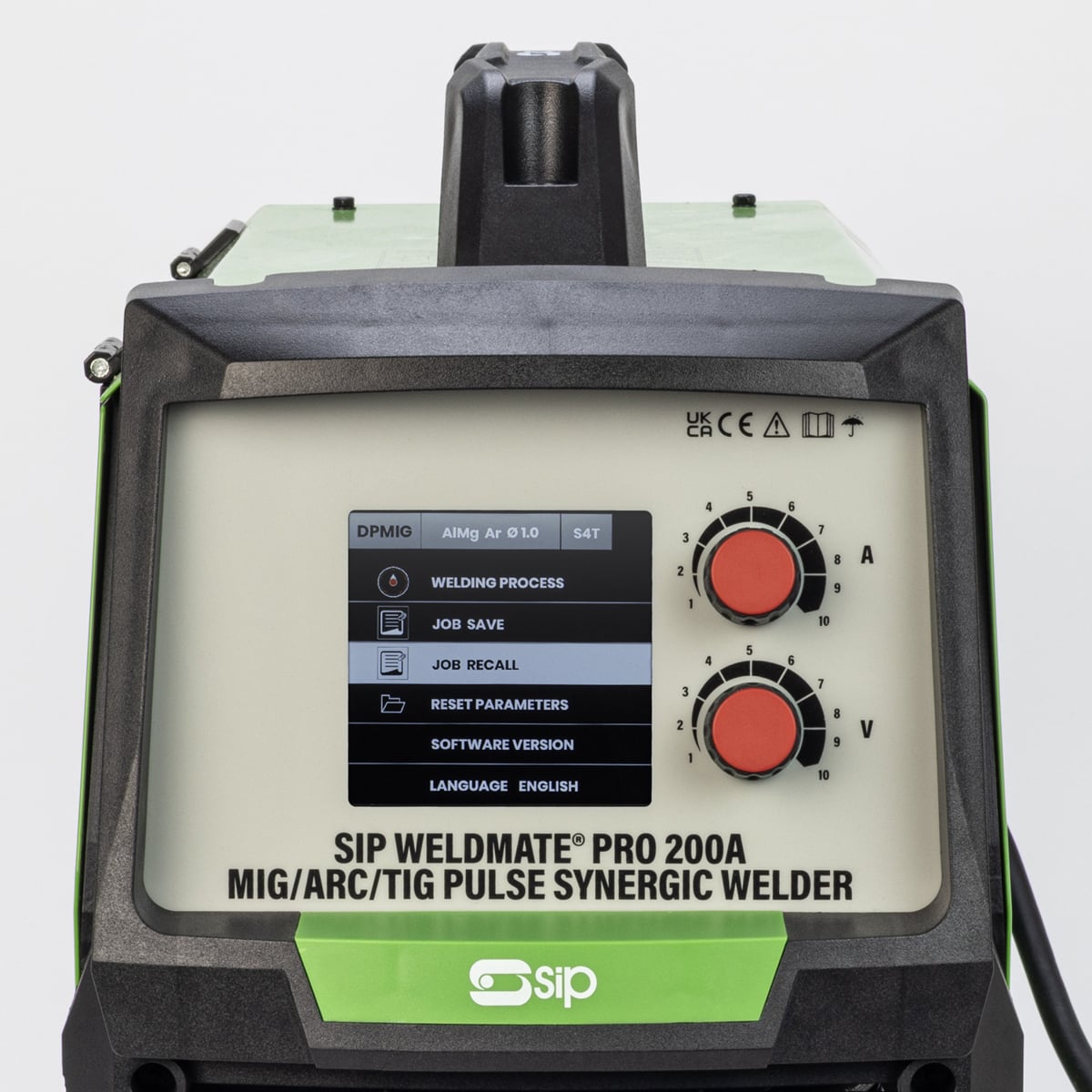 SIP WELDMATE® PRO 200A MIG/ARC/TIG Pulse Synergic Inverter Welder